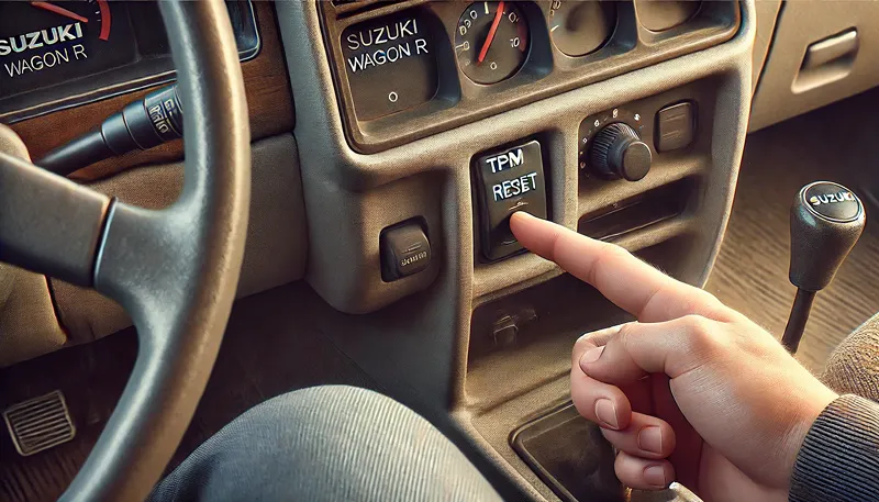 旧型モデルのリセットボタン操作