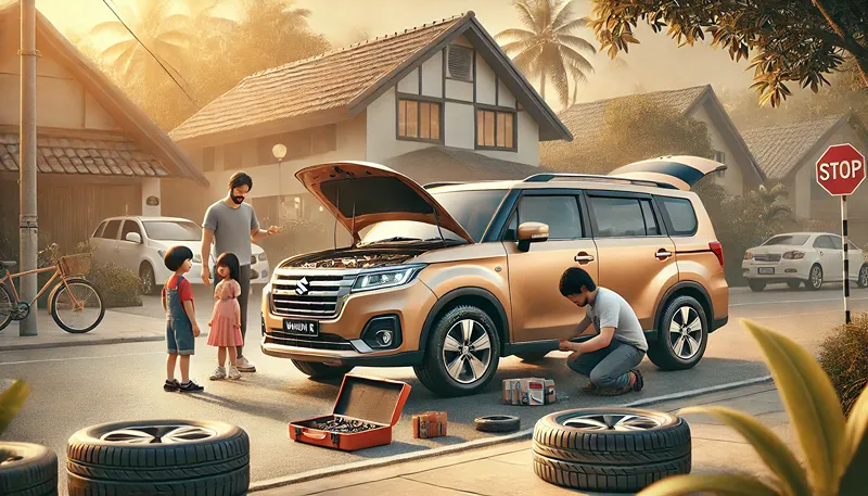 ワゴンRのタイヤ空気圧管理の重要性