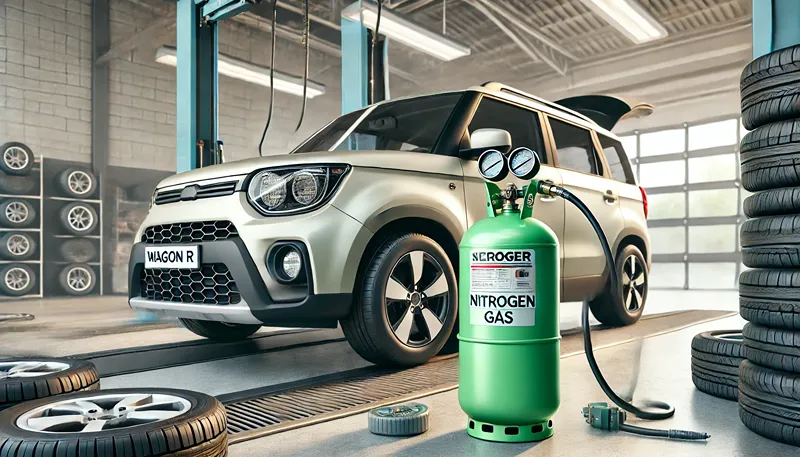 空気圧点検の頻度と窒素ガス