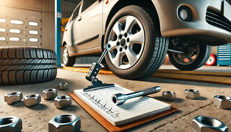 ワゴンRのタイヤに関するトルク管理