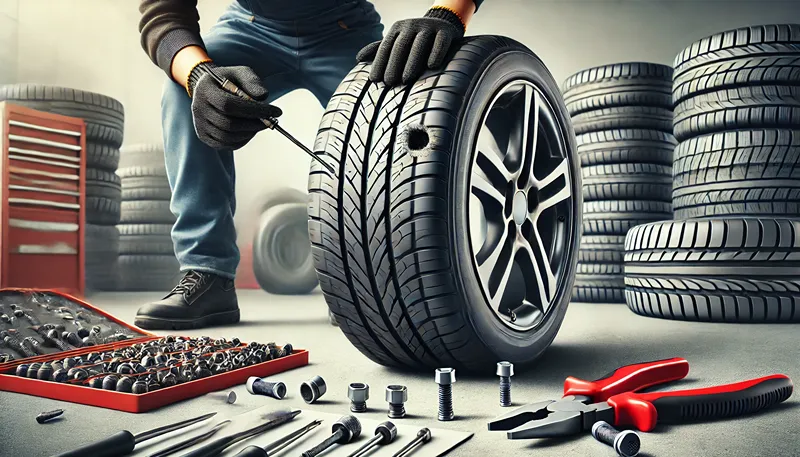 パンク修理やタイヤ補償のサービス
