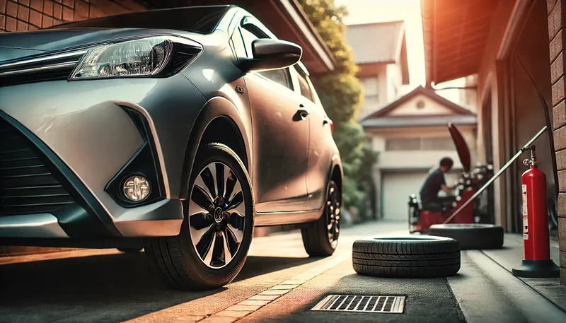 ヤリスクロスのタイヤ空気圧適正値と調整ガイド