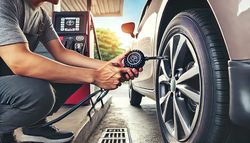 燃費を意識して空気圧を高めに設定するコツ