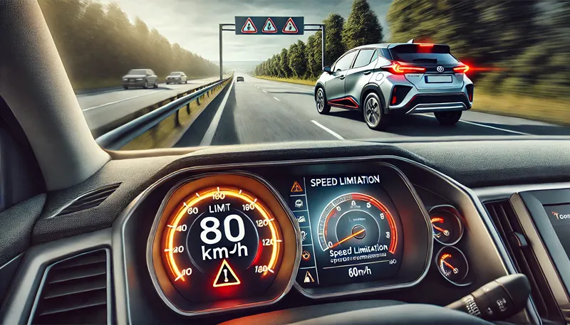 交換後の走行距離と速度の制限について