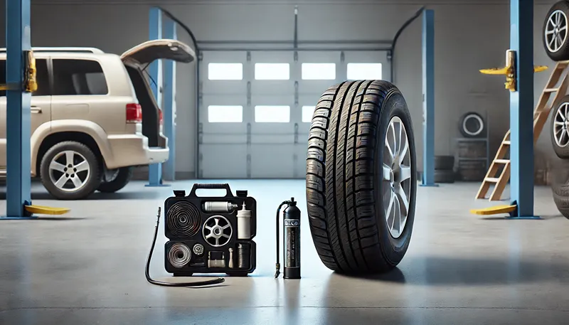 パンク修理キットとスペアの決定的な違い