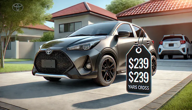 ヤリスクロスのタイヤ交換費用の相場とサイズ