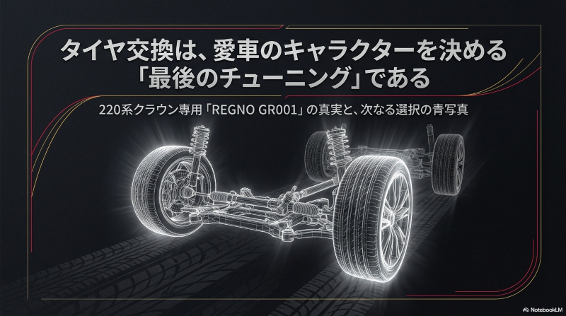 220系クラウン専用レグノGR001の評価とタイヤ交換戦略