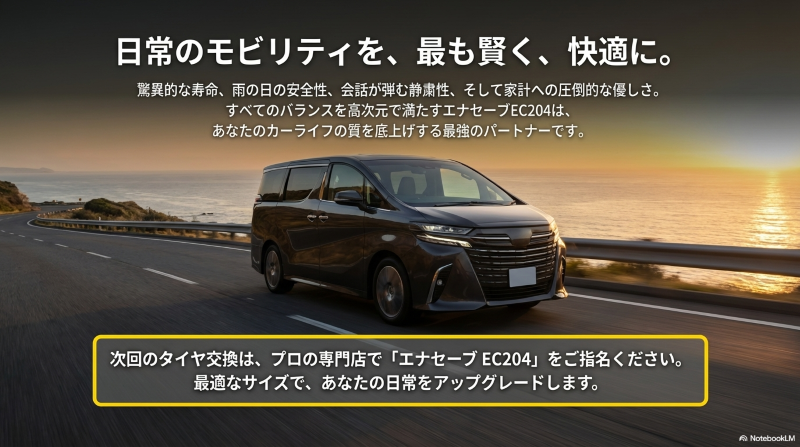 カーライフの質を底上げする最強のパートナー エナセーブEC204の総括