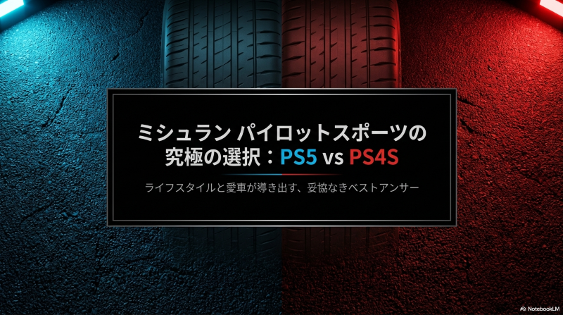 パイロットスポーツ5と4Sの違いを徹底比較する完全ガイドのタイトル画像