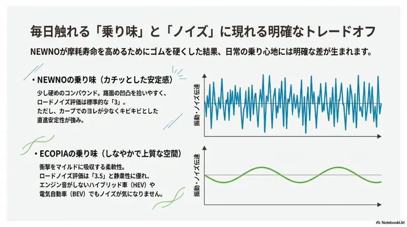 気になる乗り心地の体感差