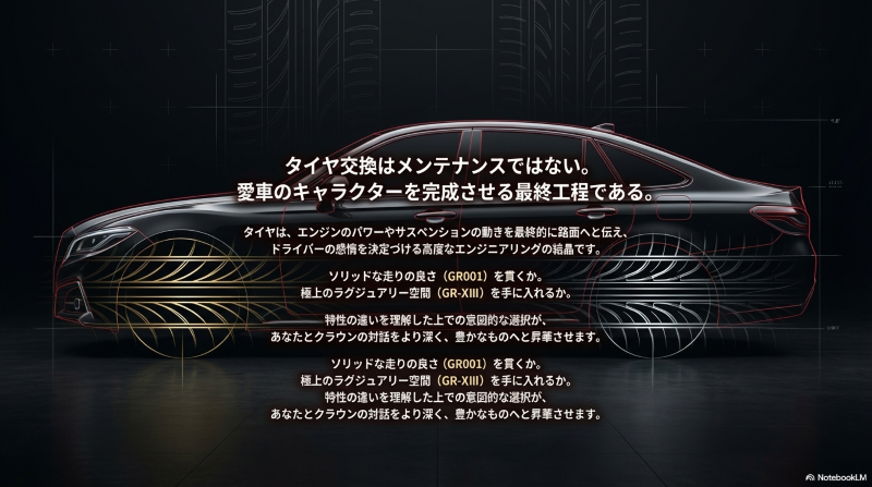 タイヤ交換は愛車のキャラクターを完成させる最終工程