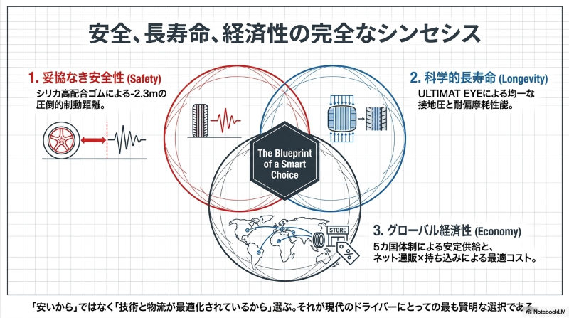 安全性、長寿命、経済性の完全なシンセシスを実現したNEWNOを選ぶことが賢明な選択であることをまとめた図解