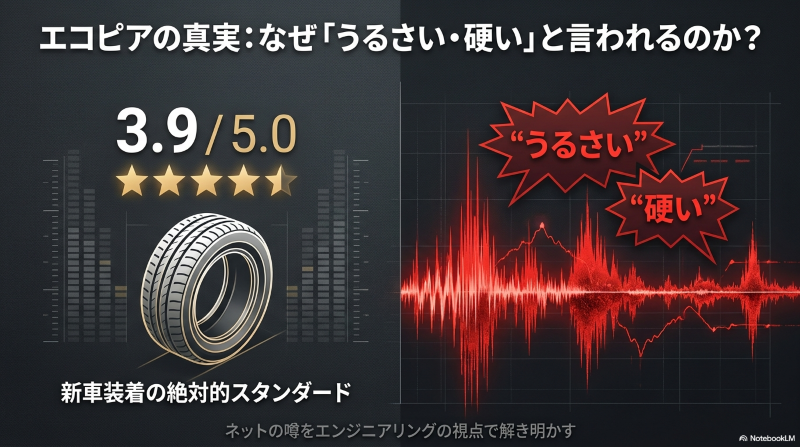エコピアEP150の市場レビューにおける5点満点中3.9点という評価を示す図
