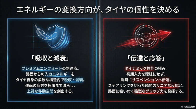 EVやハイブリッド車における低燃費タイヤの転がり抵抗低減メカニズム