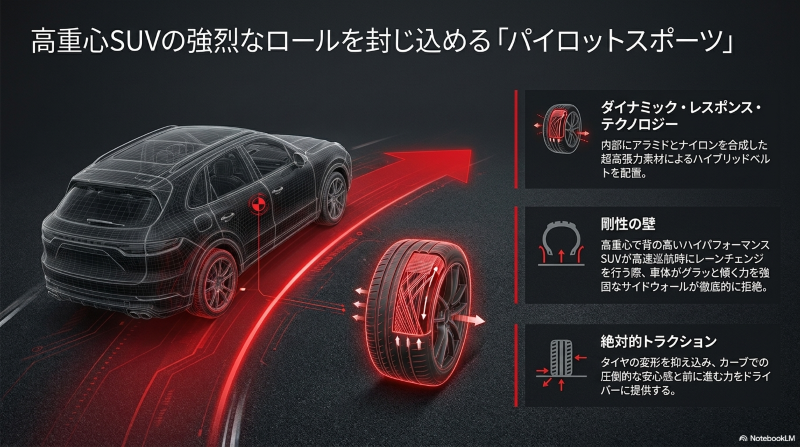 背の高いミニバンやスーパーハイトワゴン特有の偏摩耗（外側への荷重集中）のメカニズム
