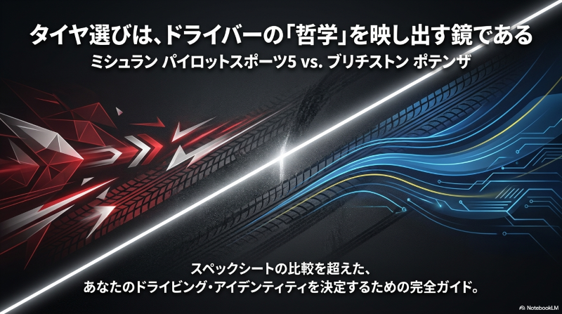 パイロットスポーツ5とポテンザの比較完全ガイド表紙