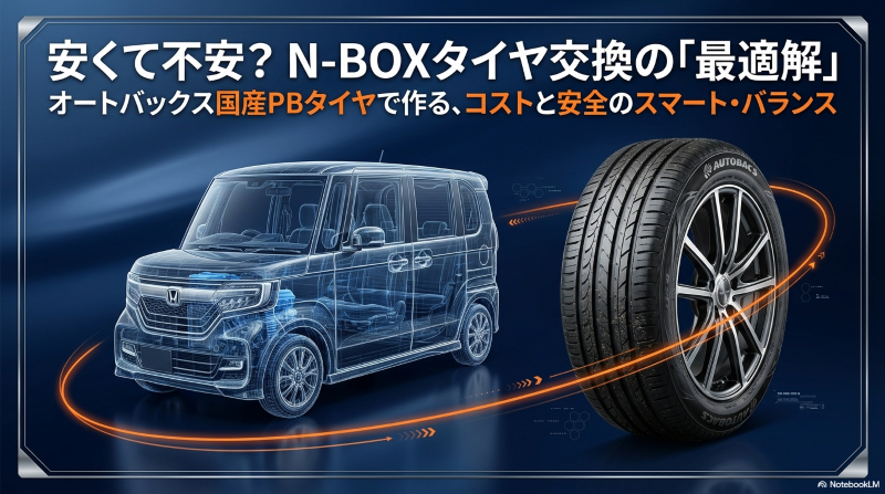 N-BOXのタイヤ交換とオートバックス国産PBタイヤの最適解