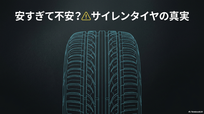 サイレンタイヤの真実と評判（安すぎて不安という疑問を解決）