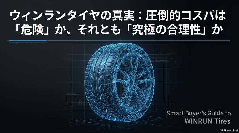 WINRUNタイヤの真実：圧倒的コスパは危険か究極の合理性か