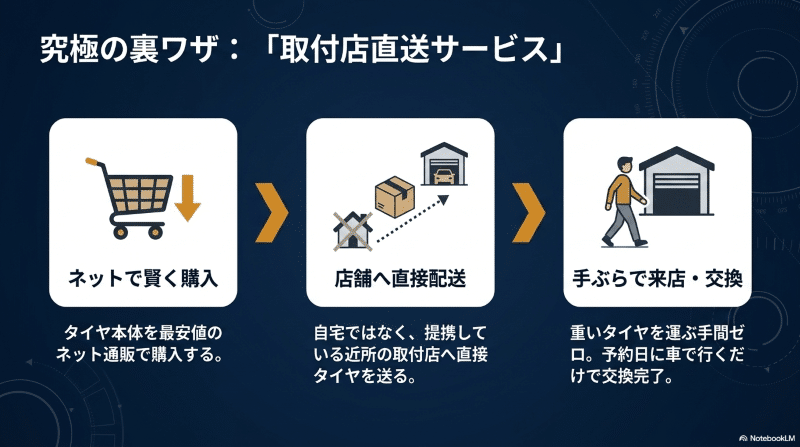 ネット通販・カー用品店・ディーラー・ガソリンスタンドの特徴比較